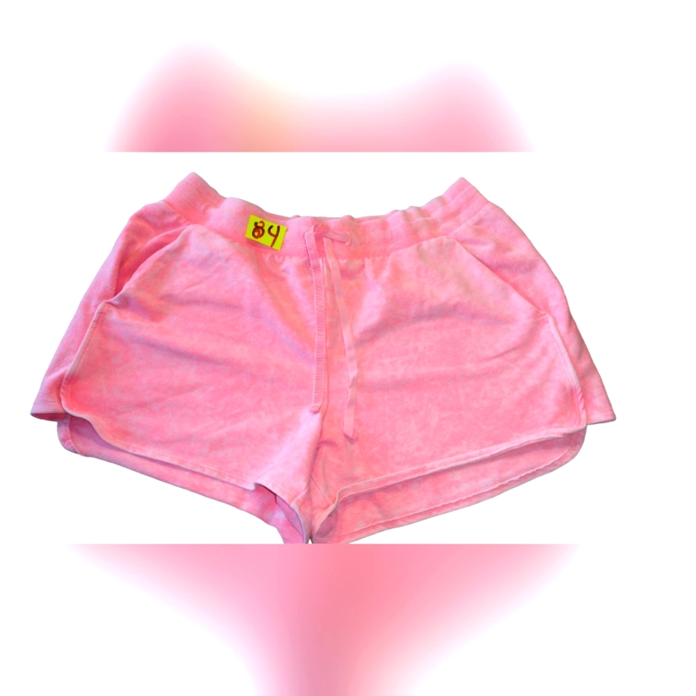 Drawstring waist shorts